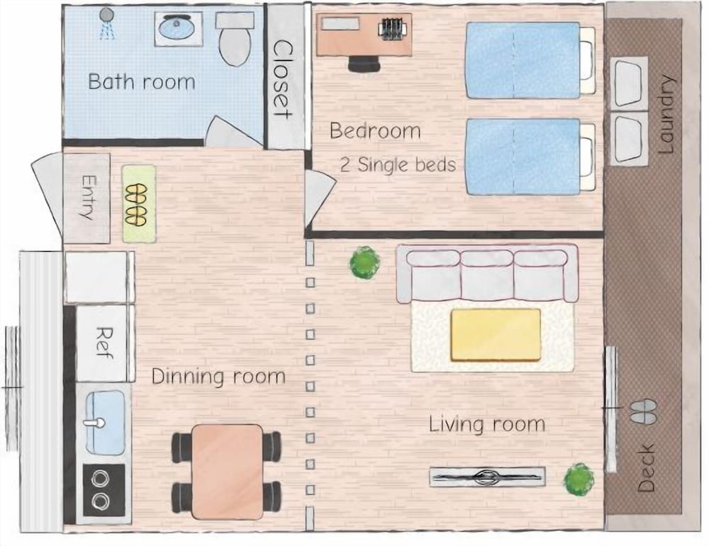 スタンダード アパートメント (C) フロアマップ0 | Hotel Upi – コンドミニアムホテル美浜ウーピー