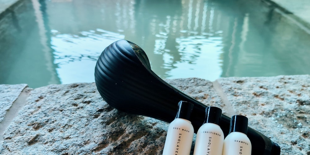 デラックスヴィラ露天風呂付 グランビュー バスルーム0 | 天からの贈り物 Villa Montpetre