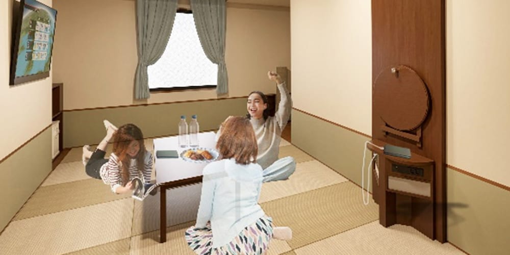 スタンダード トリプルルーム 喫煙可 客室8 | ホテルメルディア大阪肥後橋