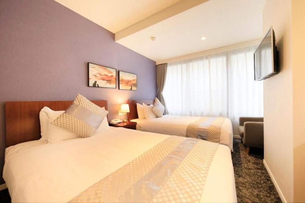 [禁煙] デラックスツイン 19平米 (120cm幅ベッド×2台) | ホテル東京トリップ上野 西日暮里