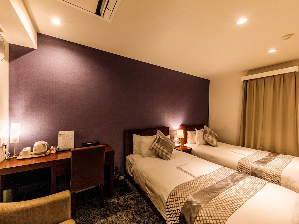 [禁煙] スタンダードツイン 17平米 (100cm幅ベッド×2台) 客室1 | ホテル東京トリップ上野 西日暮里