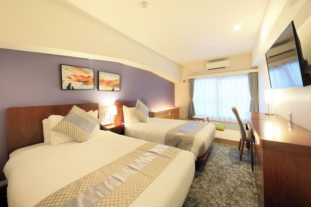 [禁煙] 和洋室ツイン 28平米＜120㎝幅ベッド＞最大4名 | ホテル東京トリップ上野 西日暮里