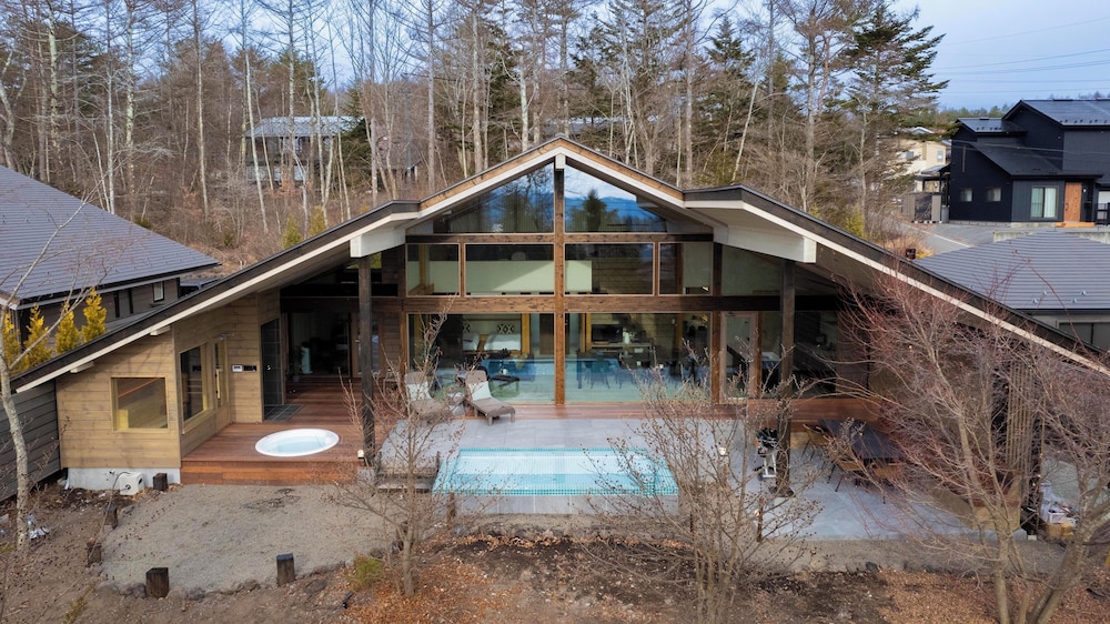 Villa A - SPA棟 - (モダンスタイル) 一棟貸切りプライベートプール, サウナ, 露天風呂付き 禁煙 客室10 | ヴィラメッサ軽井沢