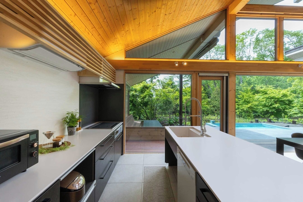 Villa A - SPA棟 - (モダンスタイル) 一棟貸切りプライベートプール, サウナ, 露天風呂付き 禁煙 専用キッチン2 | ヴィラメッサ軽井沢