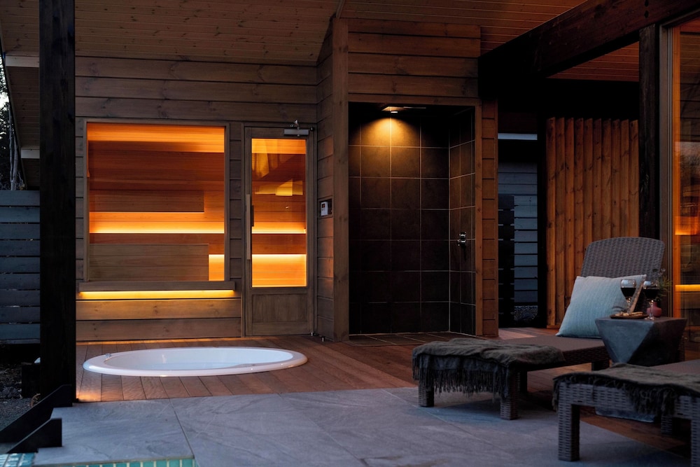 Villa A - SPA棟 - (モダンスタイル) 一棟貸切りプライベートプール, サウナ, 露天風呂付き 禁煙 テラス / パティオ10 | ヴィラメッサ軽井沢