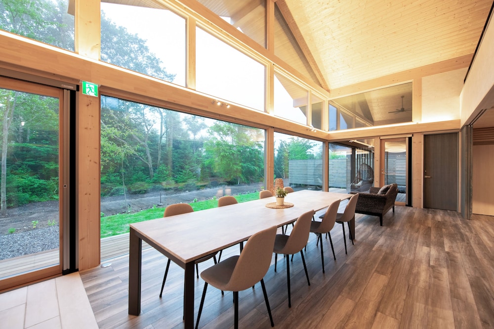 Villa B (北欧カジュアルスタイル) 一棟貸切りプライベート庭付き 禁煙 バルコニーからの眺望0 | ヴィラメッサ軽井沢