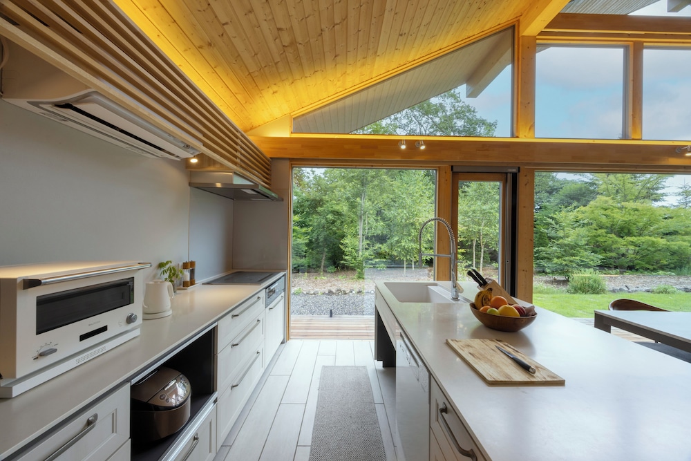 Villa B (北欧カジュアルスタイル) 一棟貸切りプライベート庭付き 禁煙 専用キッチン0 | ヴィラメッサ軽井沢