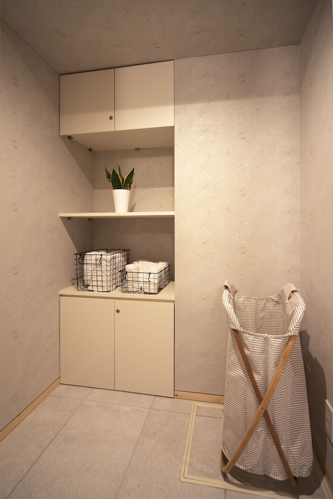 Villa B (北欧カジュアルスタイル) 一棟貸切りプライベート庭付き 禁煙 バスルームの設備0 | ヴィラメッサ軽井沢