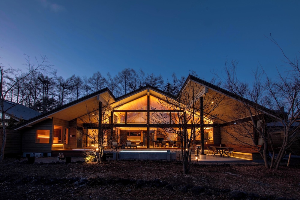 Villa A - SPA棟 - (モダンスタイル) 一棟貸切りプライベートプール, サウナ, 露天風呂付き 禁煙 客室7 | ヴィラメッサ軽井沢