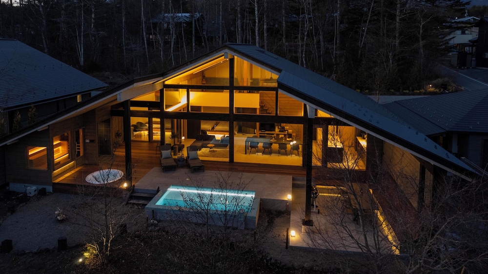 Villa A - SPA棟 - (モダンスタイル) 一棟貸切りプライベートプール, サウナ, 露天風呂付き 禁煙 客室9 | ヴィラメッサ軽井沢