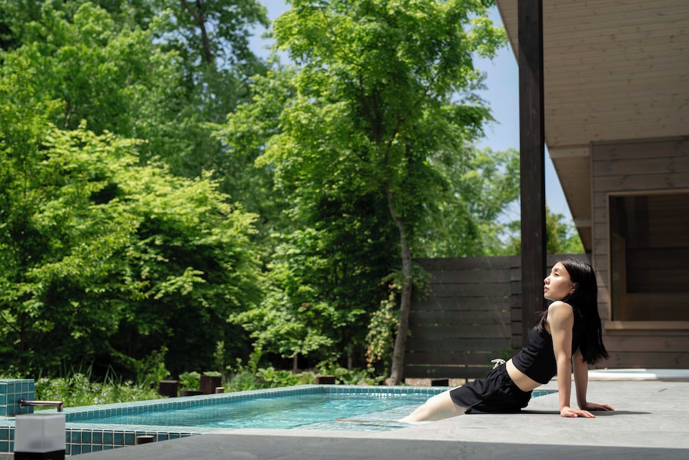 Villa A - SPA棟 - (モダンスタイル) 一棟貸切りプライベートプール, サウナ, 露天風呂付き 禁煙 テラス / パティオ19 | ヴィラメッサ軽井沢