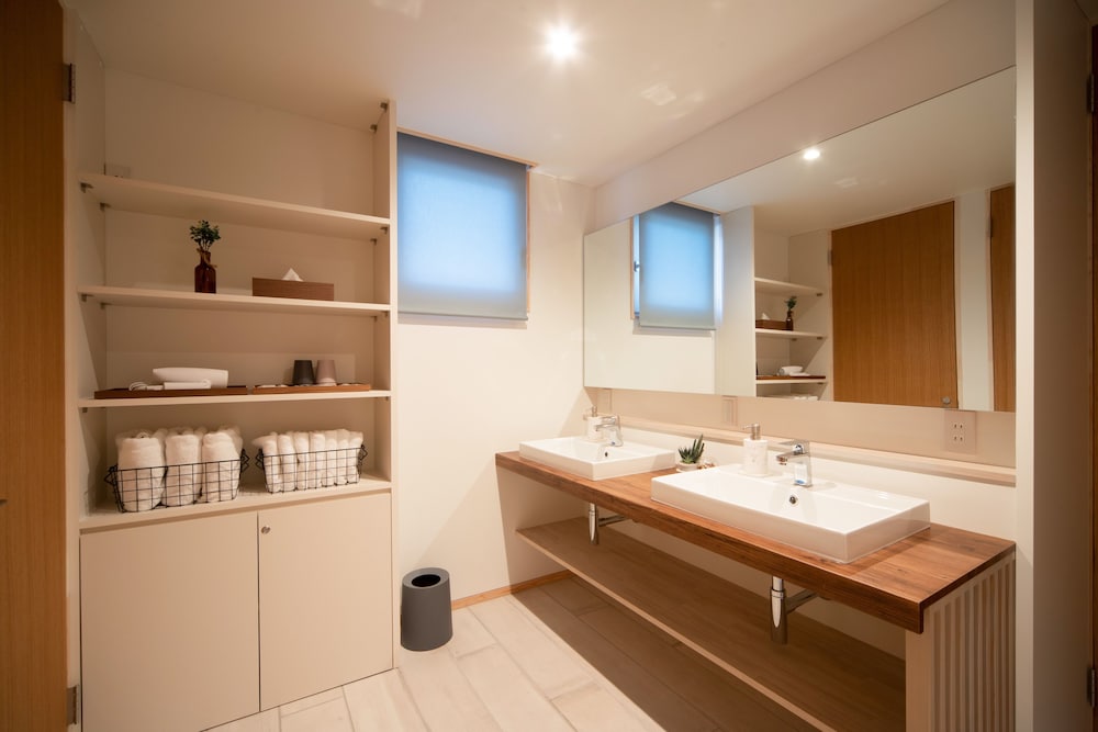 Villa B (北欧カジュアルスタイル) 一棟貸切りプライベート庭付き 禁煙 バスルームの設備2 | ヴィラメッサ軽井沢