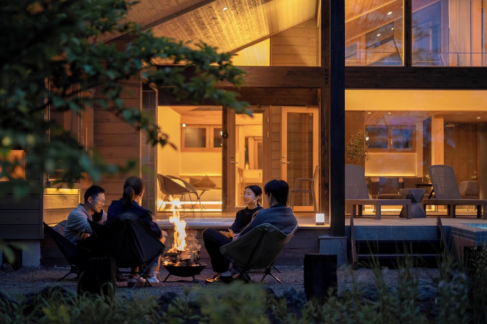 Villa A - SPA棟 - (モダンスタイル) 一棟貸切りプライベートプール, サウナ, 露天風呂付き 禁煙 テラス / パティオ23 | ヴィラメッサ軽井沢