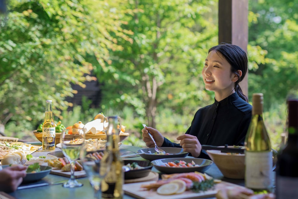 Villa B (北欧カジュアルスタイル) 一棟貸切りプライベート庭付き 禁煙 テラス / パティオ4 | ヴィラメッサ軽井沢