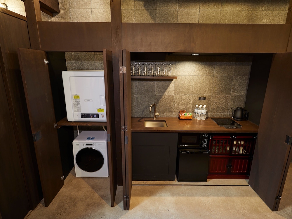 一棟貸し 1-6名用 専用簡易キッチン0 | 鈴 プレミアム 町家 京都二条城北