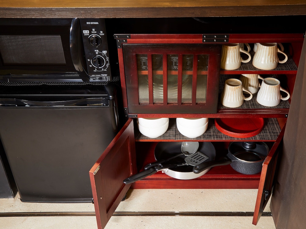 一棟貸し 1-6名用 専用簡易キッチン1 | 鈴 プレミアム 町家 京都二条城北