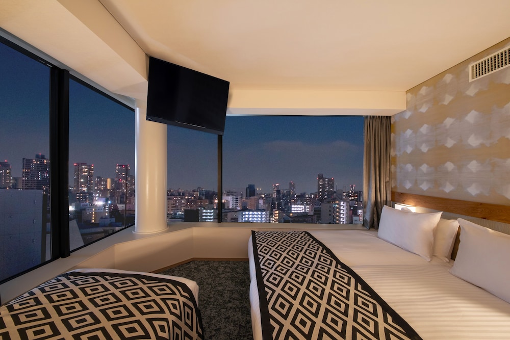 デラックス ツインルーム ソファベッド付 禁煙 客室3 | ホテルビスタ大阪 [なんば]