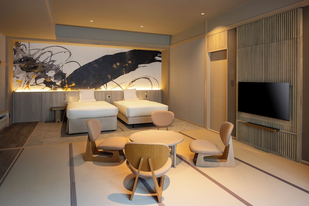 [金泉かけ流し] プレミアム和洋室 (5名定) 禁煙 | 亀の井ホテル 有馬