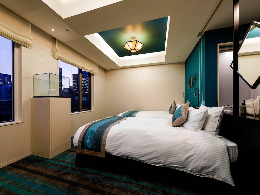 エグゼクティブ ルーム シングルベッド 2 台 禁煙 客室5 | HOTEL GEOMETIQ Osaka Umeda, an Ascend Collection Hotel