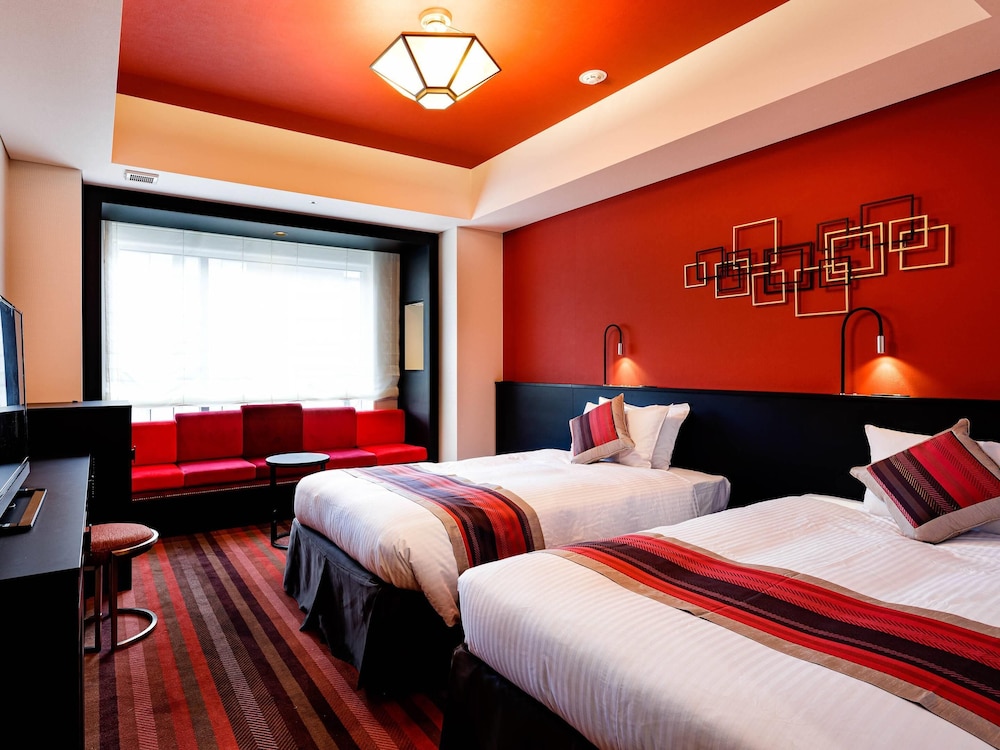 プレミアム ルーム ダブルベッド 2 台 禁煙 | HOTEL GEOMETIQ Osaka Umeda, an Ascend Collection Hotel