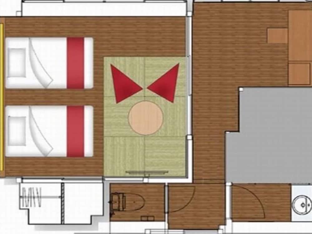 和風ツインルーム 禁煙 別館 客室1 | 城崎温泉 お宿 白山 花まんだら