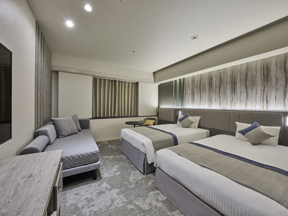 デラックスツイン (30㎡) バストイレ別 ソファベッド付き 4名利用可 禁煙 | ホテル ヴィラフォンテーヌ グランド東京汐留