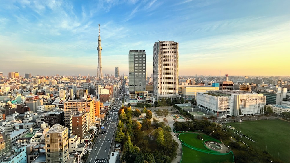 スタンダード デラックスタワービューツインルーム 部屋からの景観0 | ロッテシティホテル錦糸町