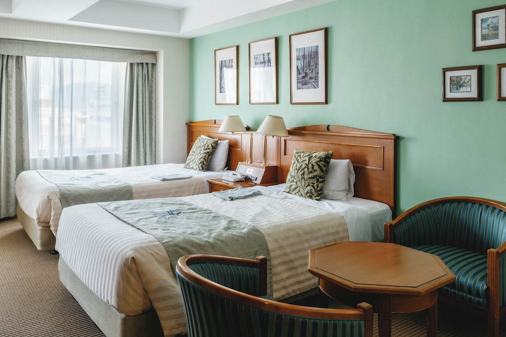 デラックス ツインルーム 禁煙 (200cm x 120cm x 2) 客室3 | ホテルボストンプラザ草津