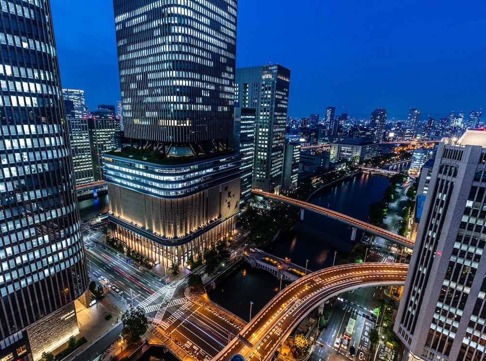 セミダブルルーム　禁煙 部屋からの景観0 | アパホテル〈大阪肥後橋駅前〉