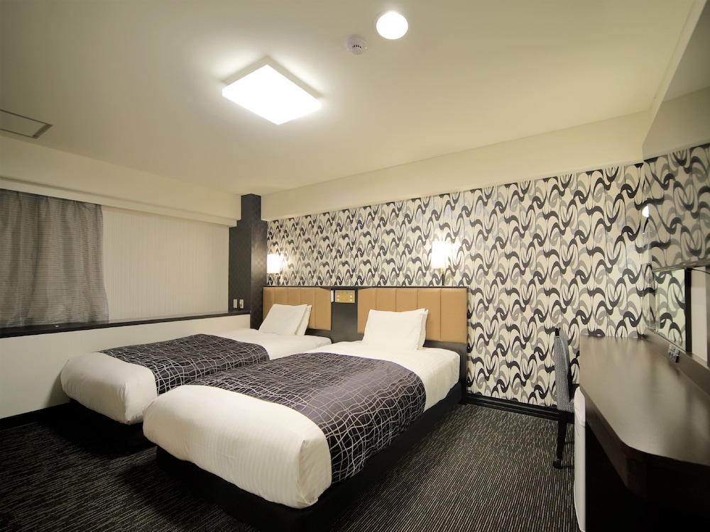 ツインルーム 禁煙 | アパホテル〈熊本桜町バスターミナル南〉