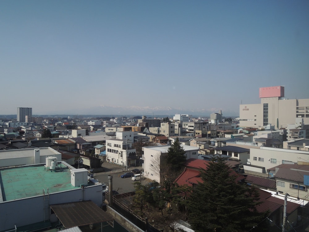 ベーシック ダブルルーム ダブルベッド 1 台 禁煙 部屋からの景観0 | アパホテル〈北上駅西〉