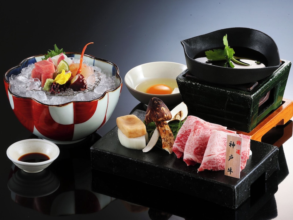 北館 5F金泉露天付き ツイン 禁煙 ガーデンビュー 神戸牛付き会席 (部屋食) 客室6 | 有馬グランドホテル