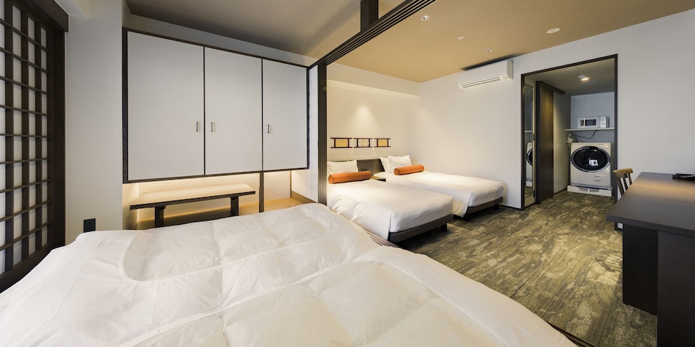 和洋室 ツインルーム 禁煙 / 洗濯乾燥機付き 客室1 | 東急ステイ飛騨高山 結の湯