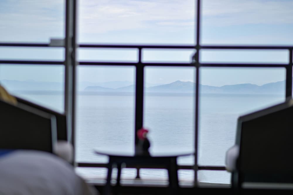 ツインルーム オーシャンビュー 部屋からの景観0 | 湯の児 海と夕やけ