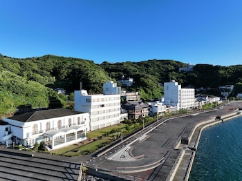 湯の児 海と夕やけ