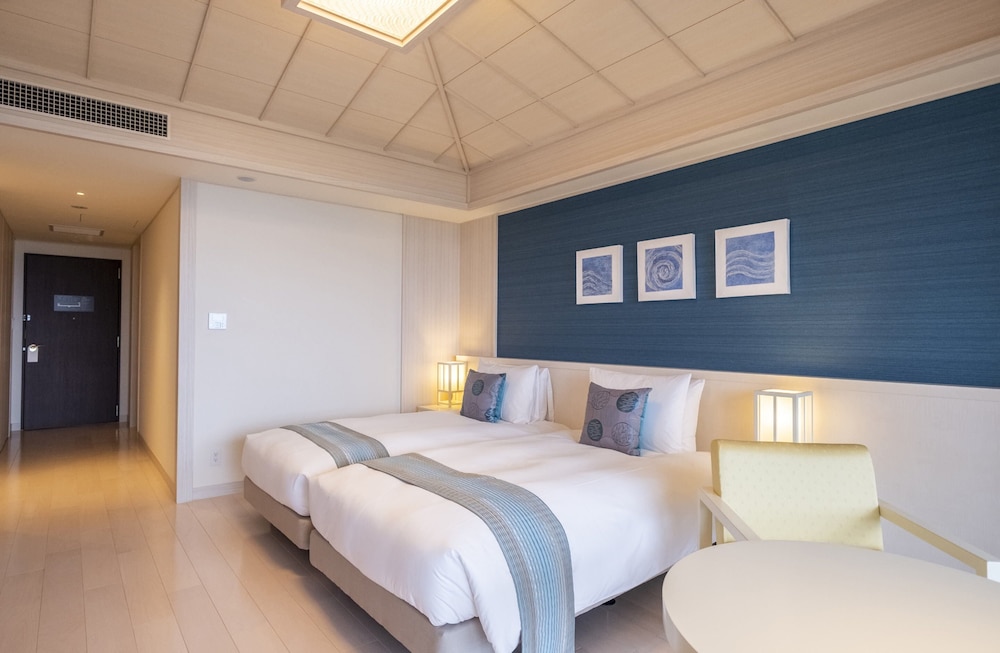 デラックスルーム 首里ハウス ツイン 客室1 | シーウッド ホテル