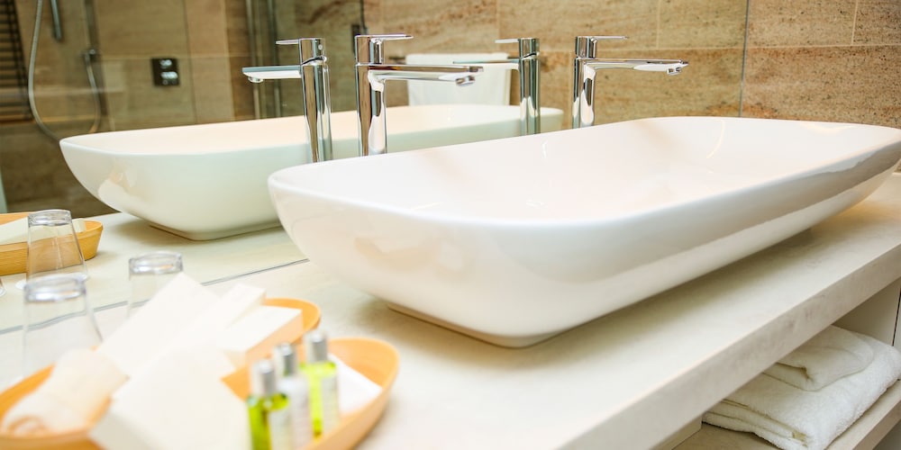 プレミアスイートツイン バスルーム1 | HOTEL MUSO