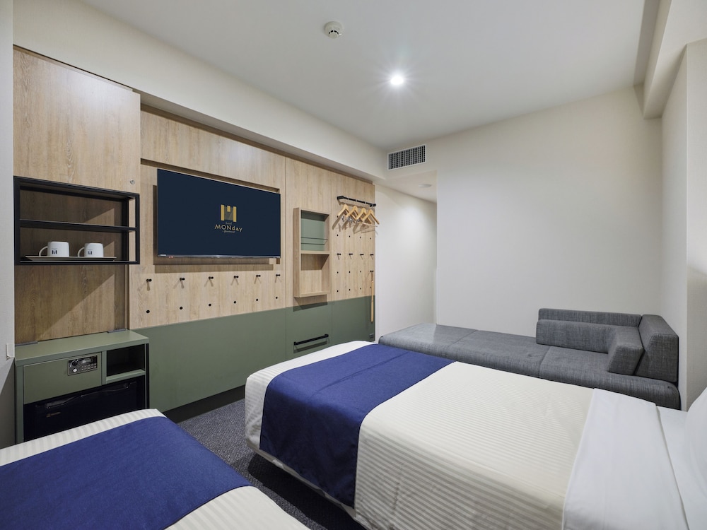 スタンダード ツインルーム (ソファベッド付) 禁煙 客室6 | hotel MONday 秋葉原浅草橋
