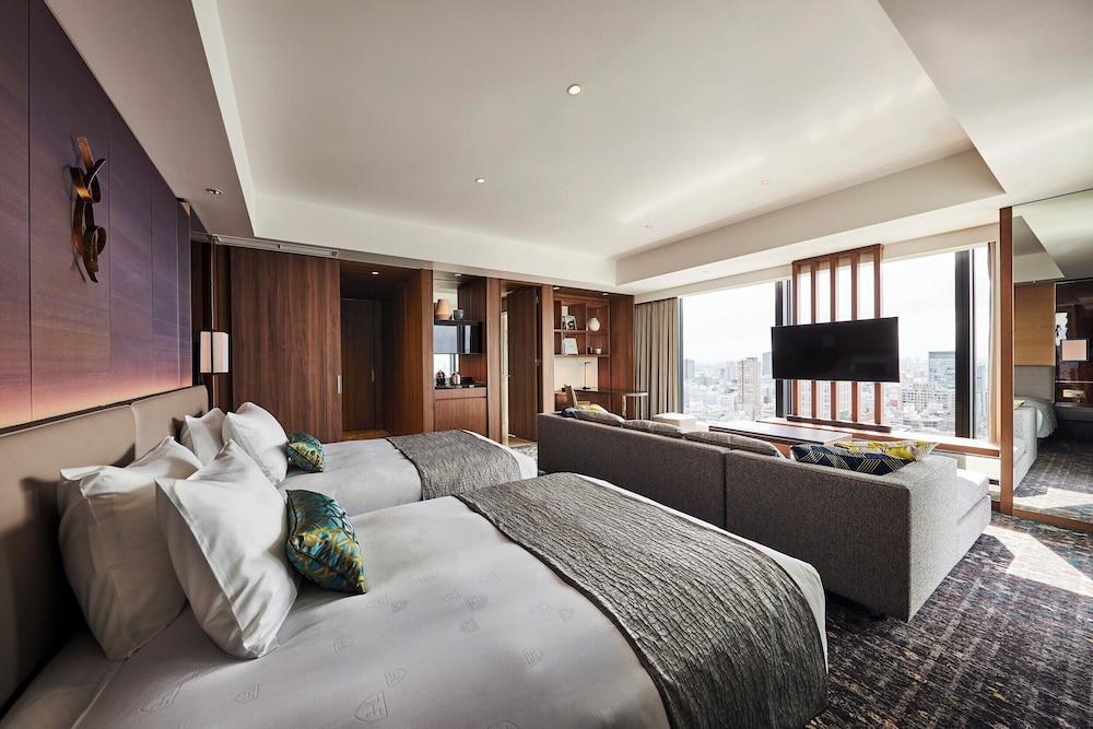 エグゼクティブフロア コーナーデラックス ツインルーム (エグゼクティブラウンジアクセス付) 60平方メートル 禁煙 客室2 | ザ ロイヤルパークホテル アイコニック 大阪御堂筋