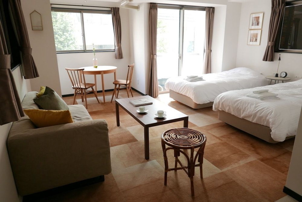 スーペリア ツインルーム 禁煙 キッチン 客室4 | 東京櫻子Hatchobori