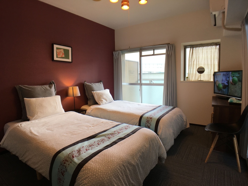 アパートメント シングルベッド 2 台 バルコニー シティビュー (501) | COCO Fukuoka Chiyo