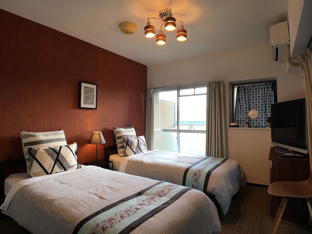 アパートメント シングルベッド 2 台 バルコニー シティビュー (801) | COCO Fukuoka Chiyo