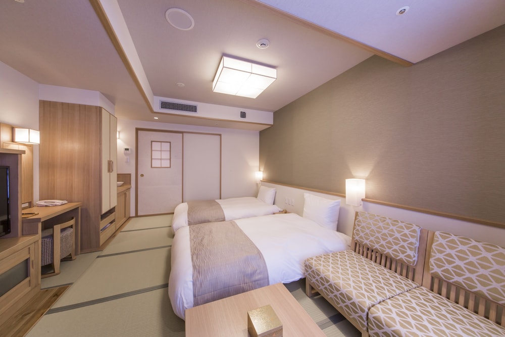 和洋ツイン 客室1 | お宿 月夜のうさぎ