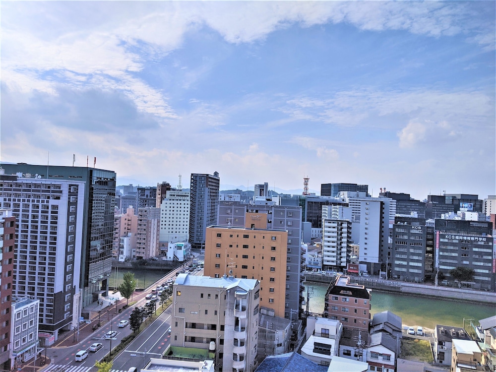 [禁煙] ダブルルーム (20.48平米, ベッド幅150cm,大人最大2名) シティ ビュー0 | ホテルトラッド博多