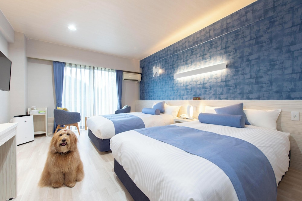 [オーシャンビュー] スタンダードツイン 客室1 | Wan's Resort 城ヶ崎海岸