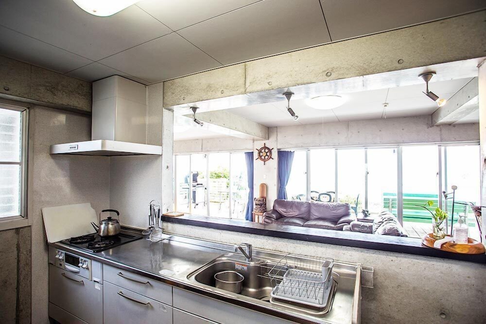 一棟貸し オーシャンビュー 専用簡易キッチン0 | 貸別荘 海燕