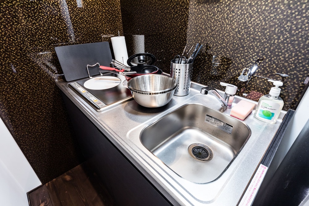 一棟貸し 専用簡易キッチン1 | 京と家月の湯美華夜庵