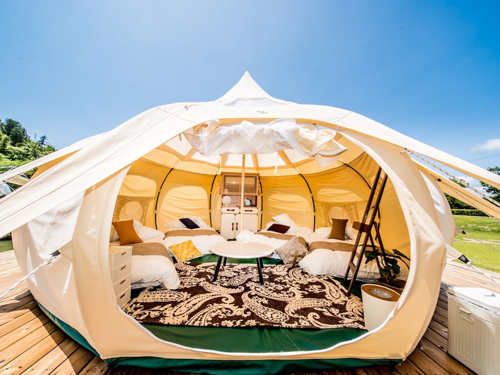 [ロータステント] ベーシックなテント (トイレシャワーなし) 禁煙 客室2 | グランエレメント