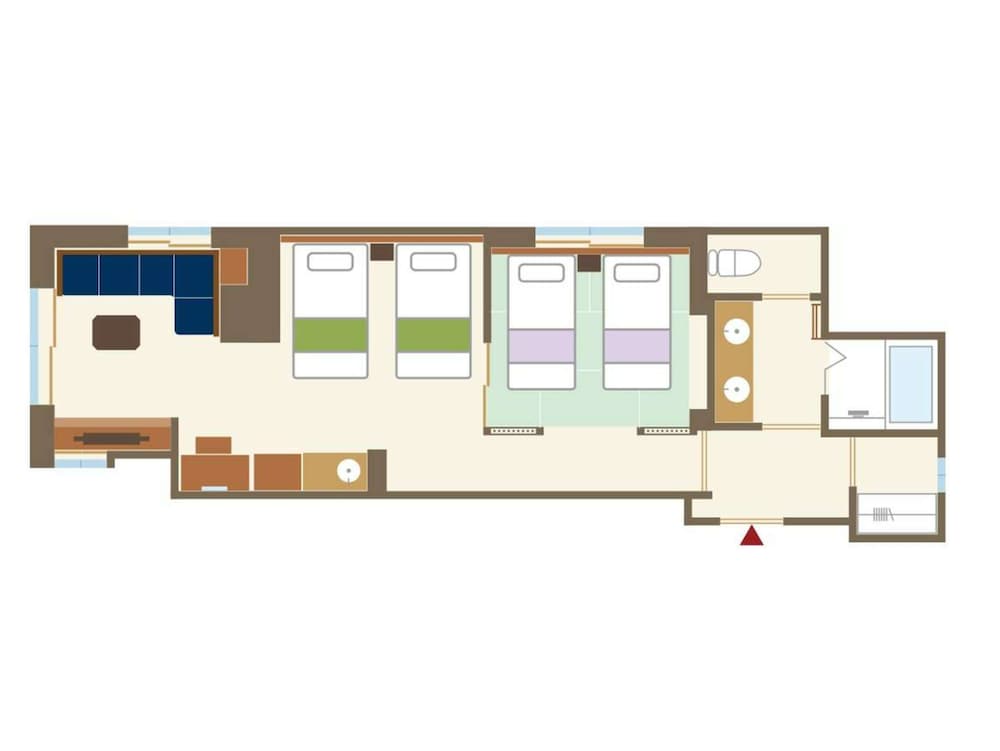 敷島館 和フォース バス付 客室1 | ことひら温泉 御宿 敷島館