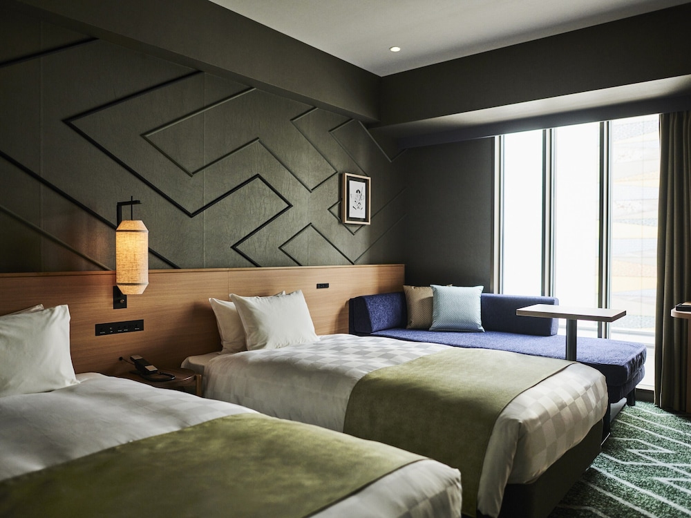 コネクティング ルーム (ツイン1部屋 + ソファベッド付きツイン1部屋, 大人5名用, 禁煙) 客室1 | 浅草ビューホテルアネックス六区